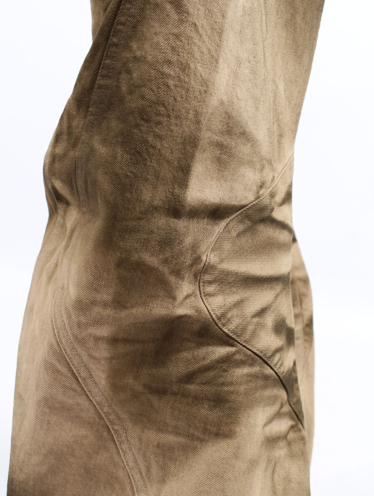【25SS】3D ツイステッド ジーンズ / 3D TWISTED JEANS 2.0 / CRAZY DIRTY WASHED TAN(ブラウン)