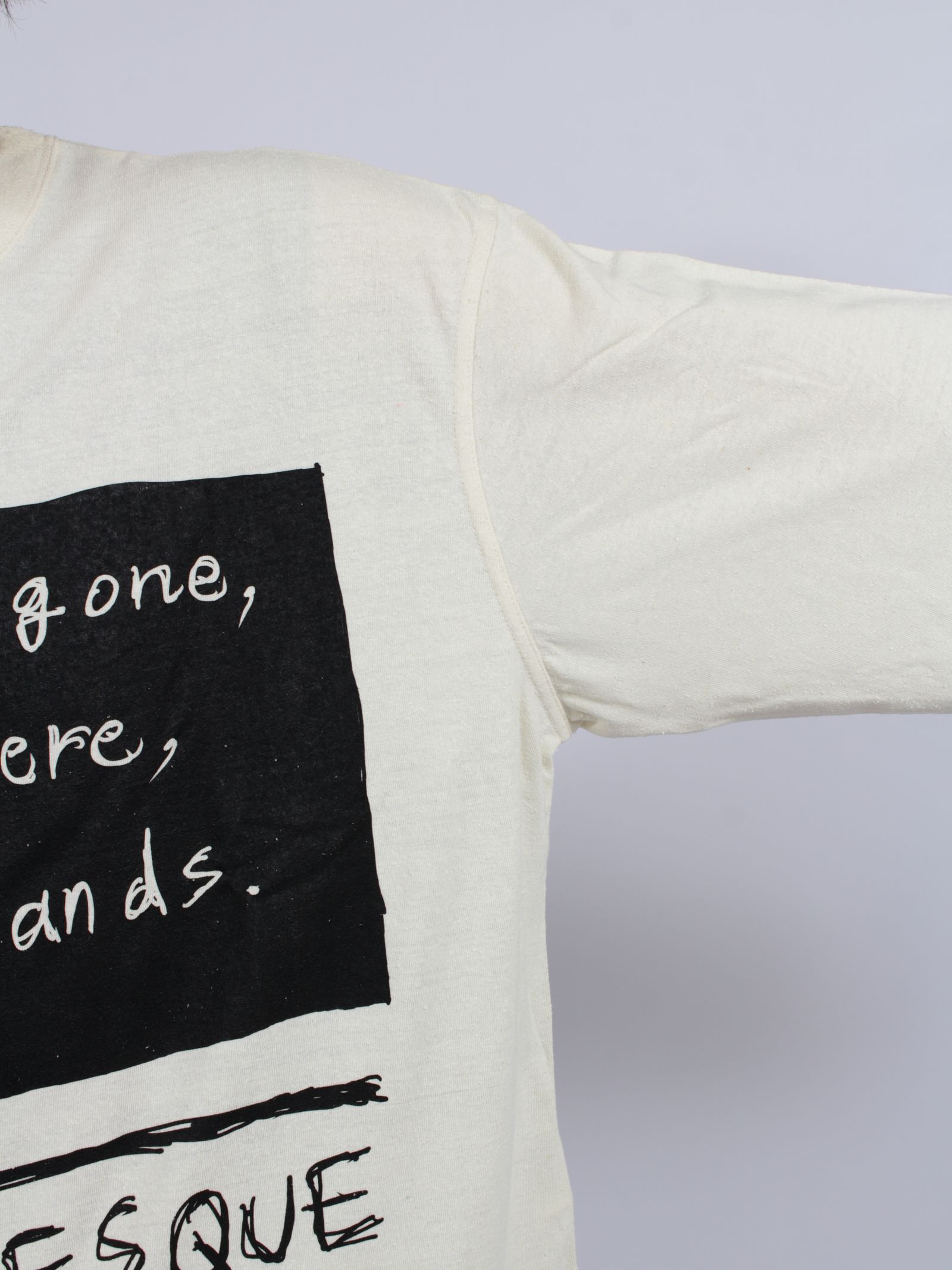 【26AW】ステイトメント イン ディセンバー ロングスリーブ Tシャツ / STATEMENT IN DECEMBER(L/S TEE) / キャンバス