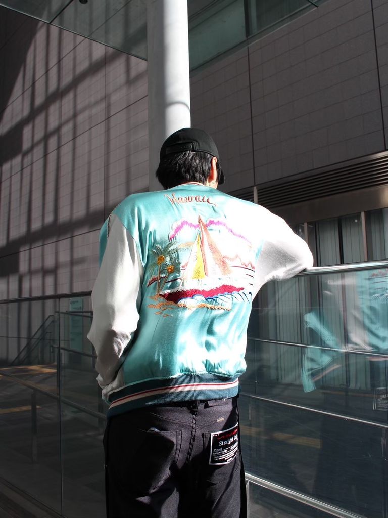 DAIRIKU - 【24SS】リバーシブル ハワイ スカジャン / 