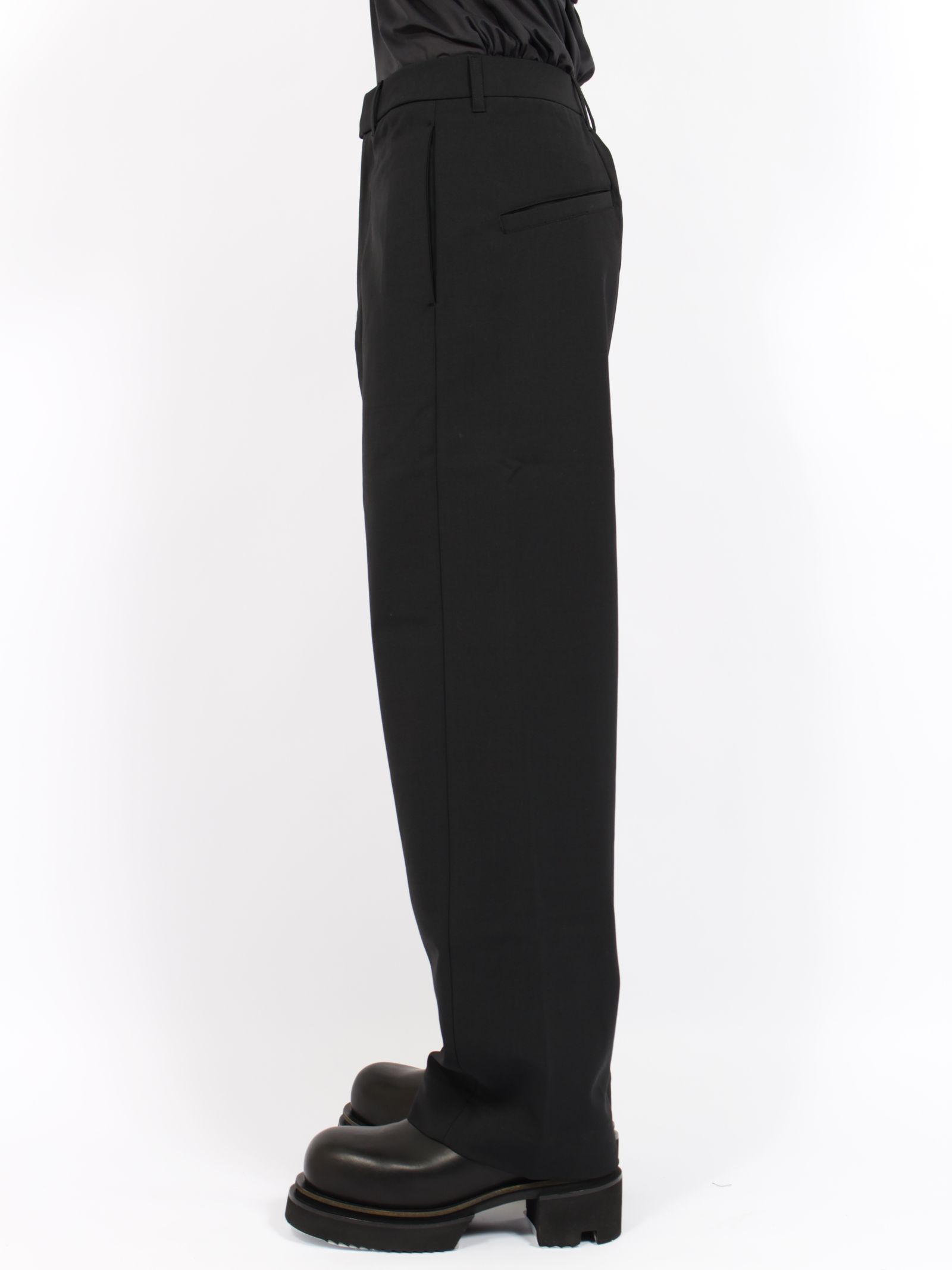 ラウンジ カーブ パンツ / LOUNGE CURVE PANT / ブラック
