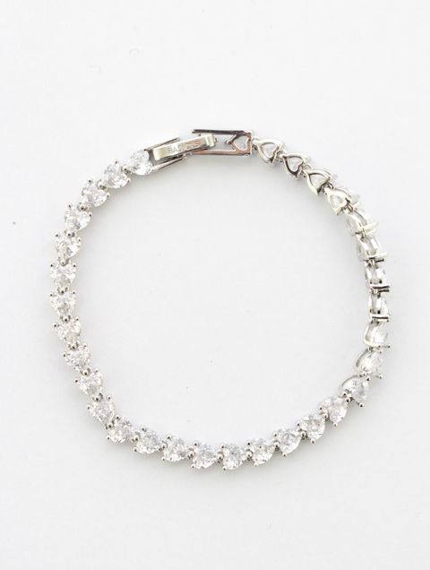【26SS】マイクロ ハート ジュエル ブレスレット / MICRO HEART JEWEL BRACELET / シルバー