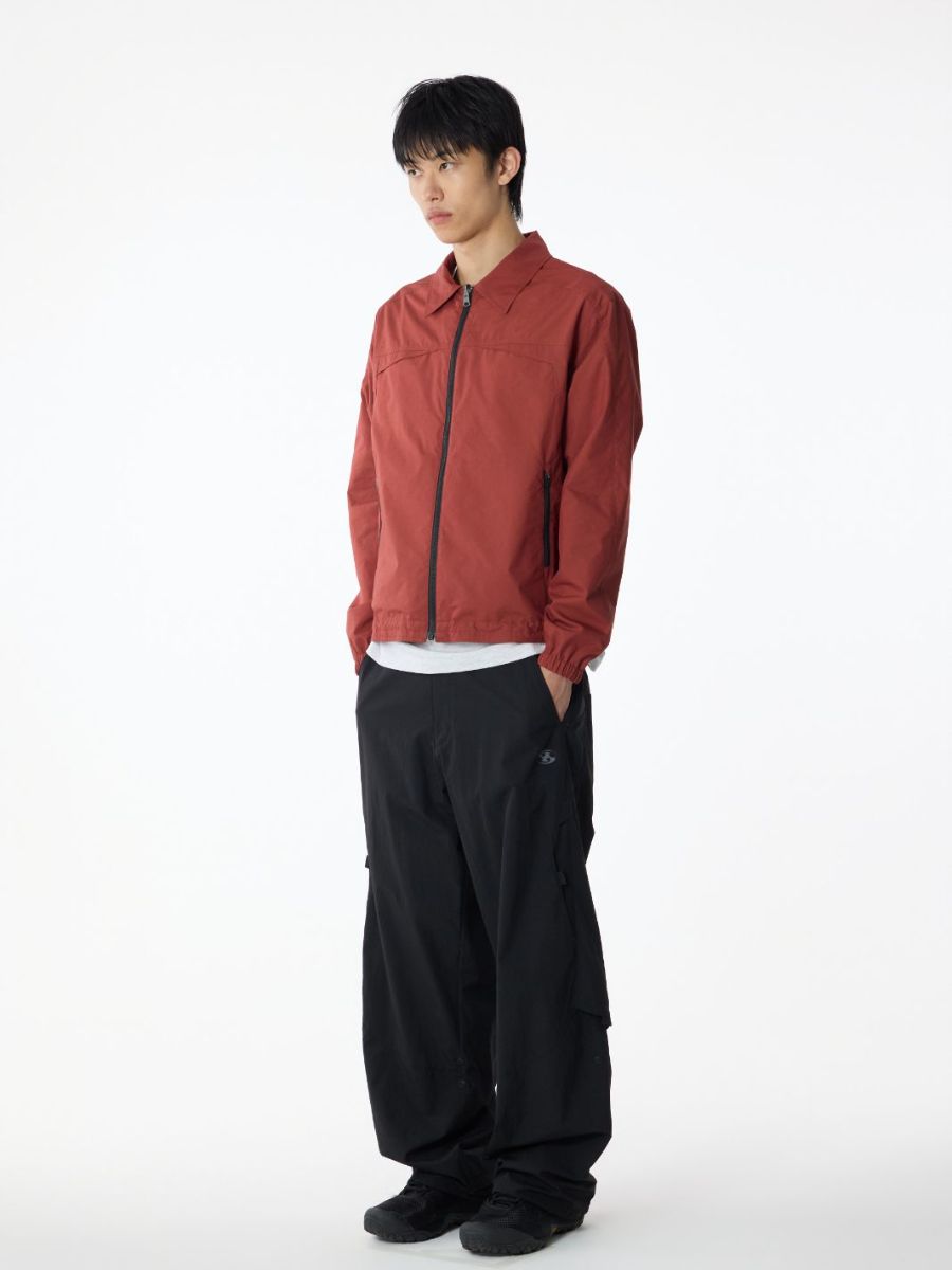 ナイロン スナップ パンツ / NYLON SNAP PANTS / ブラック SG27SSBTPA001