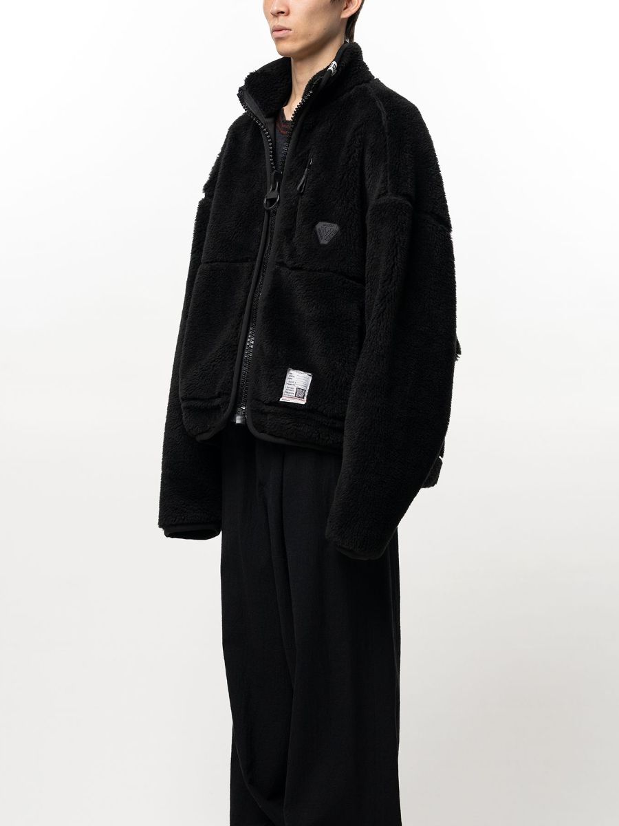 【26AW】 ワイド バック ボア ブルゾン / WIDE BACK BOA BLOUSON / ブラック