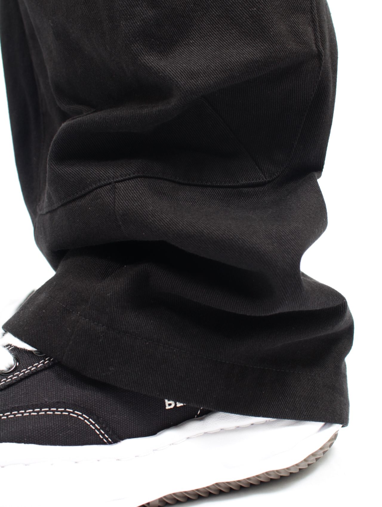 【25SS】レイヤー ポケット ワーク パンツ / LAYER POCKET PANTS / ブラック