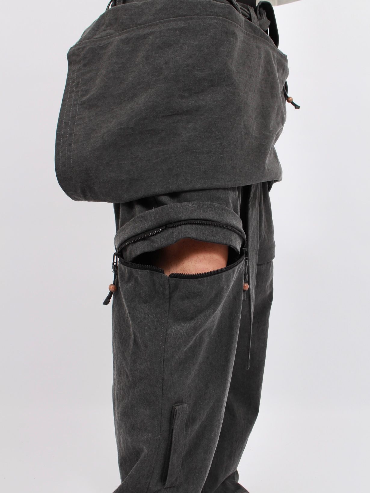 【25AW】ヤタガラス パンツ / 八咫烏 PANTS / ウォッシュブラック