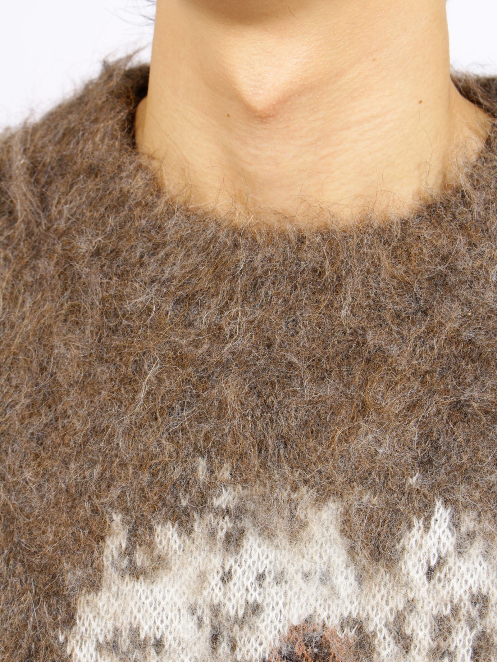 【26AW】ウィンター パス プルオーバー ニット 長袖 / WINTER PATH / セピア