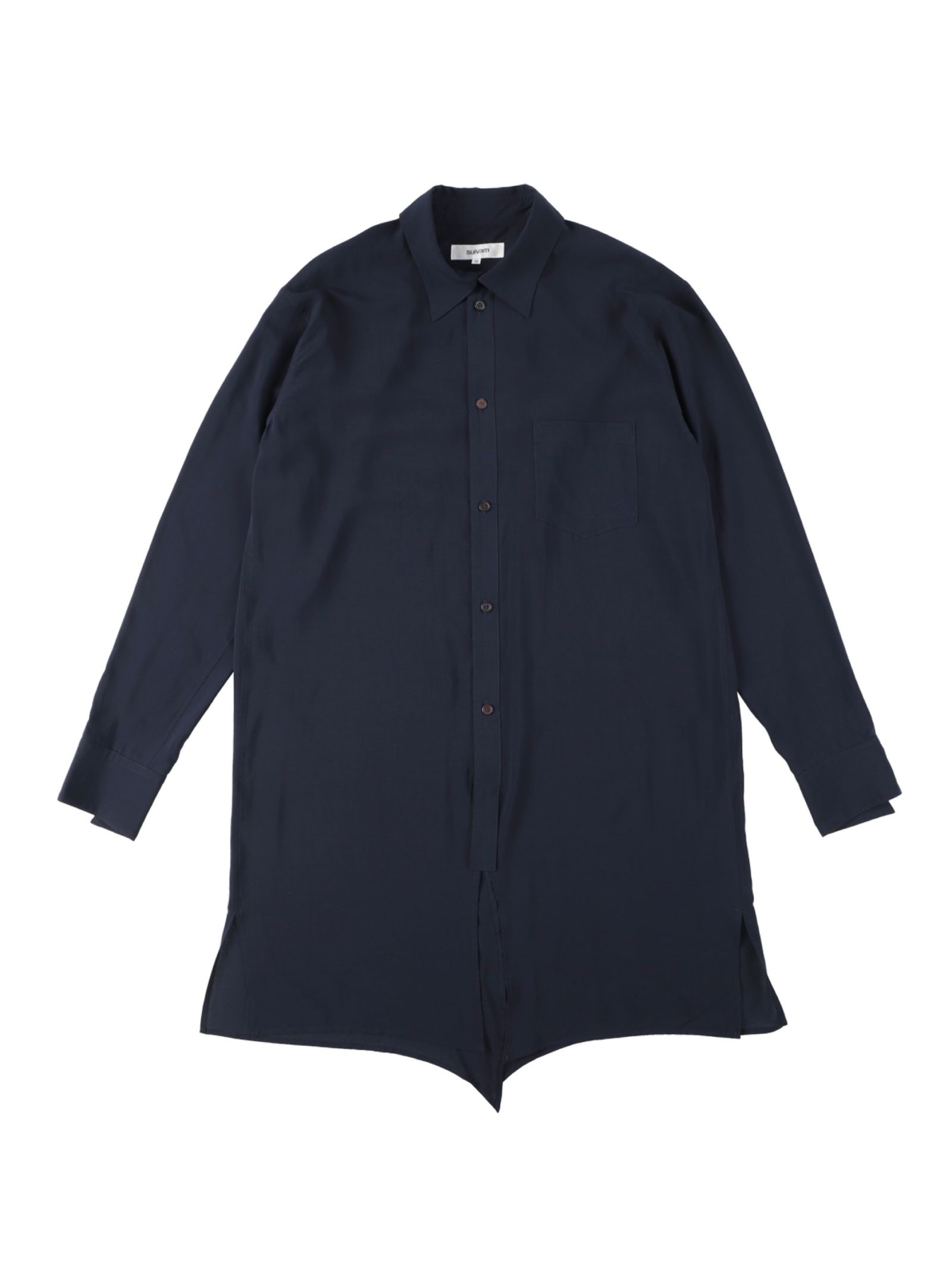 sulvam 21ss asym P/O shirts サルバム シャツ - starrvybzonline.com