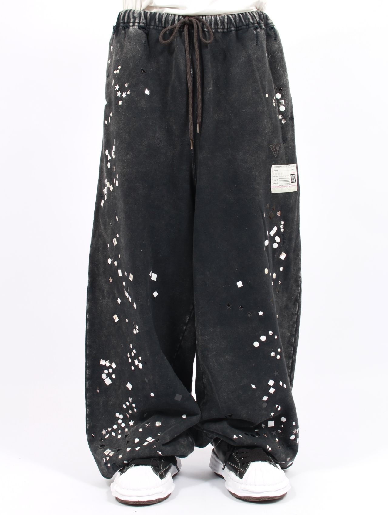 【25AW】エンブリッシュ ブリーチ パンツ / EMBELLISH BLEACH PT / ブラック