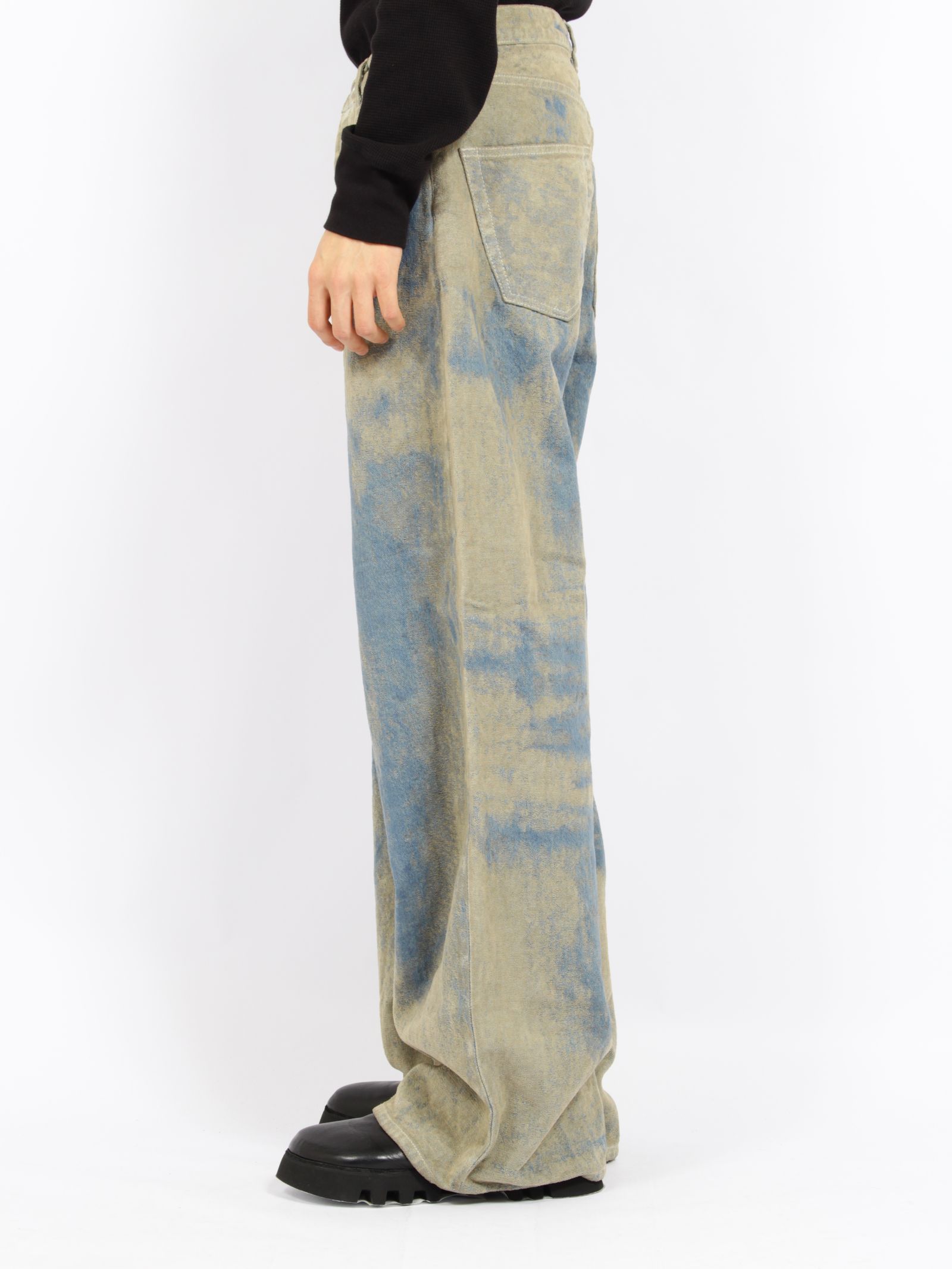 【26AW】ワイド デニム / WIDE DENIM / INDIGO BLEACH(インディゴブリーチ)