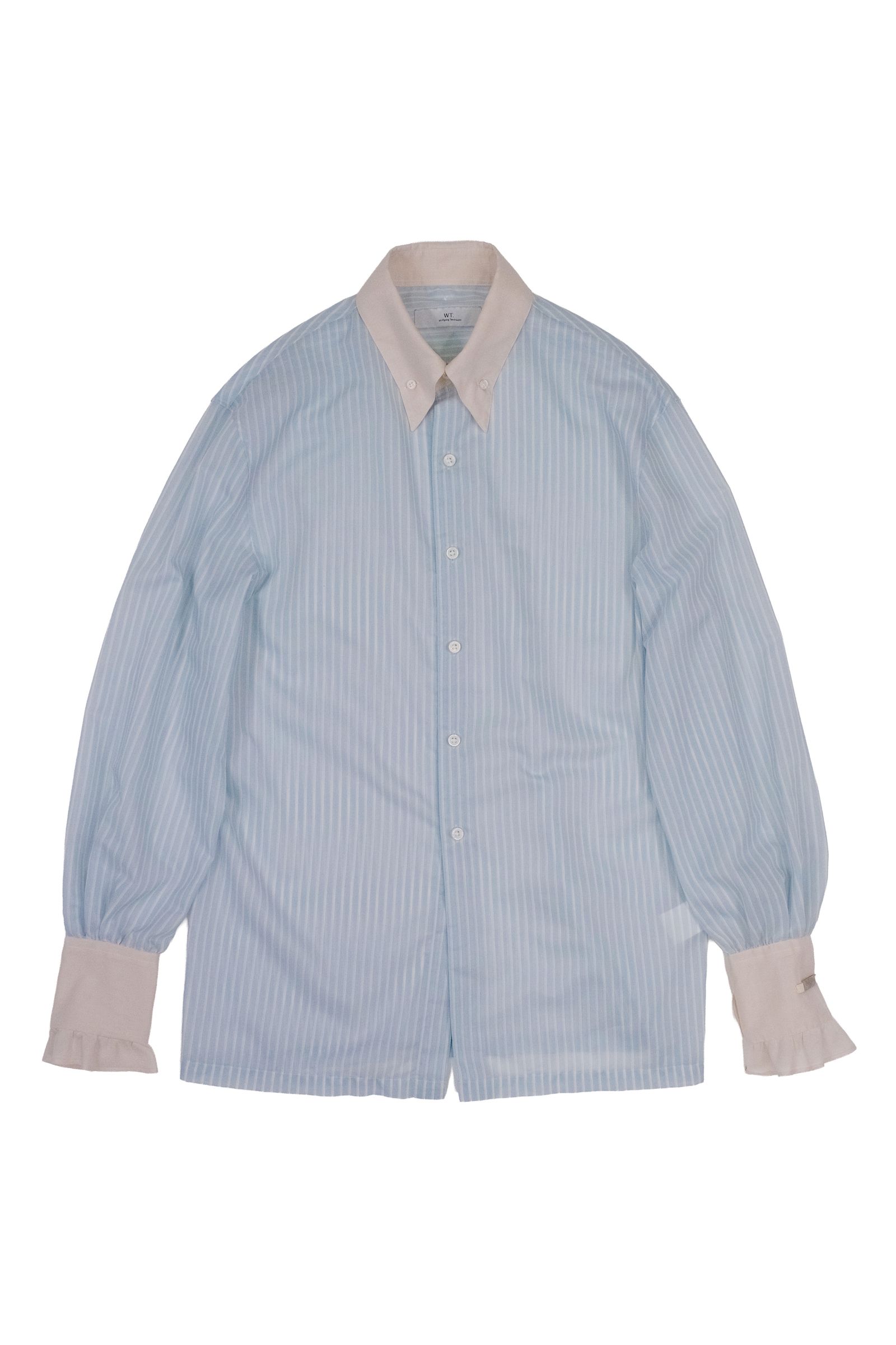 【27SS】 ナロー シャツ / NARROW SHIRT / SAX BLUE ( ブルー )