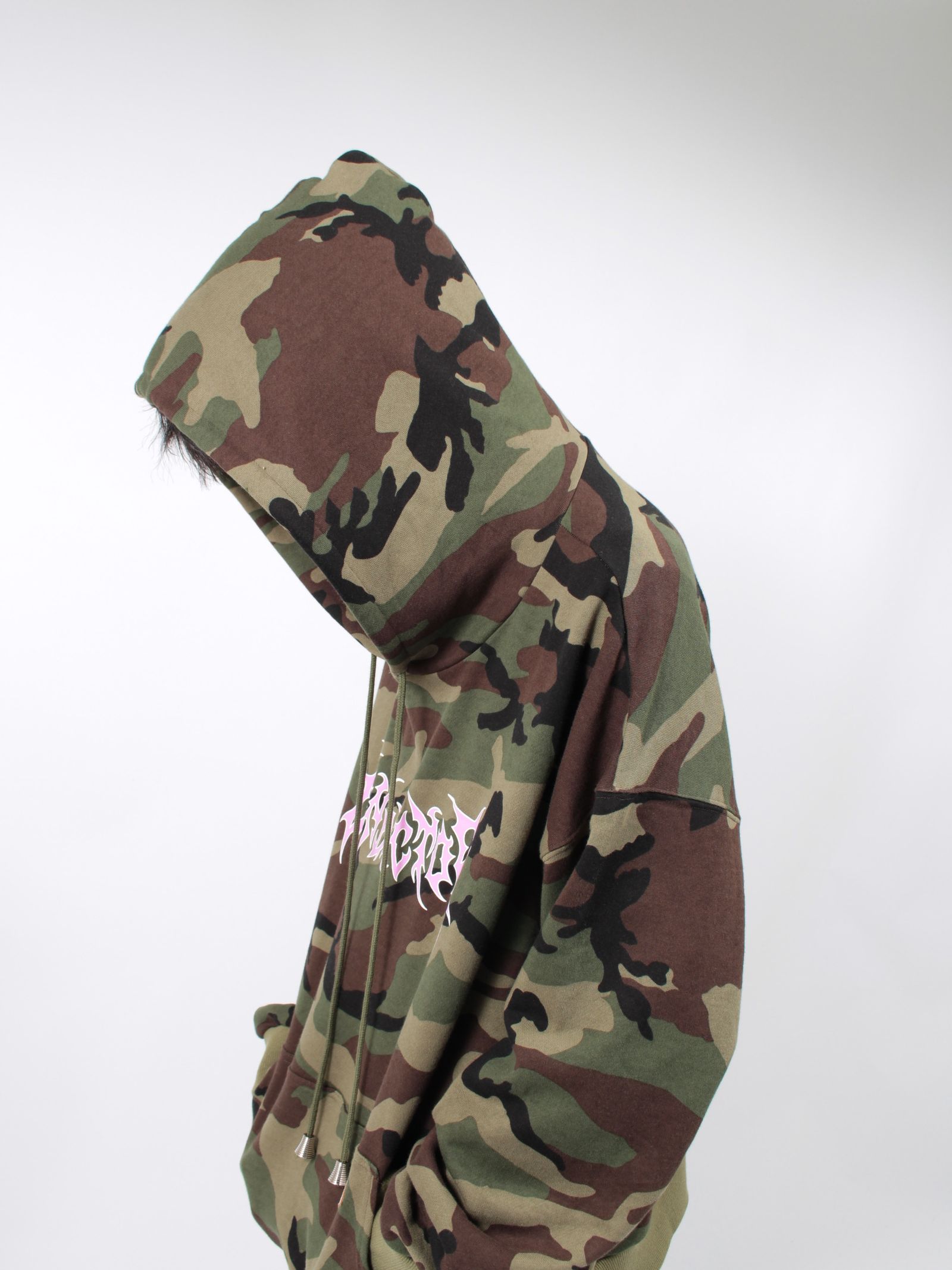 el conductorH - 【24AW】カモフラージュ スウェット フーディー / CAMOUFLAGE HOODED SWEATER /  オリーブ | STORY