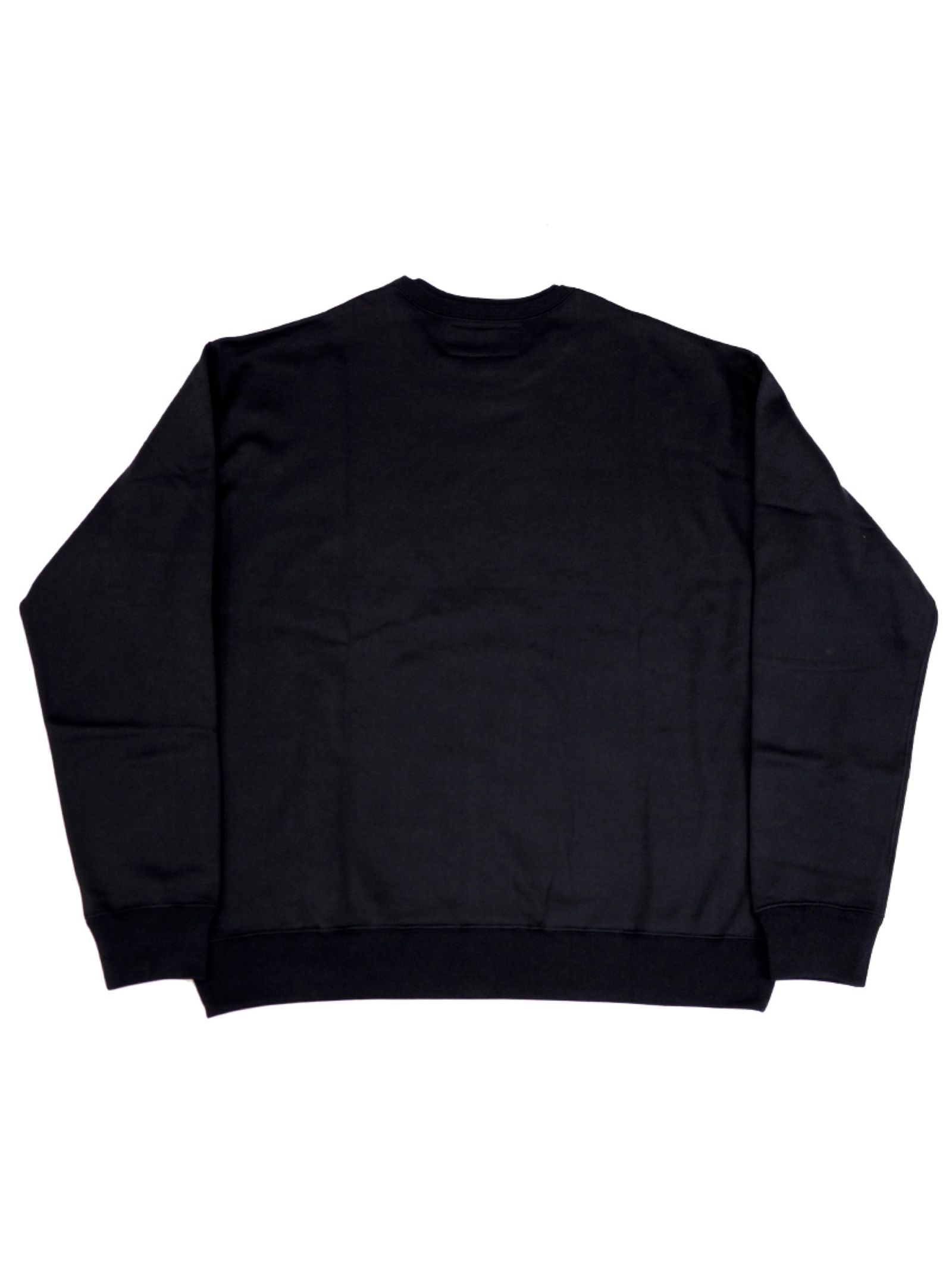 【22AW】ダブルロゴ クルーネックスウェット / LAYERED LOGO CREW / ブラック - ブラック - 2(M)