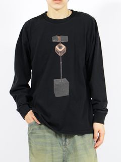 【26SS】グラフィック ロングスリーブ シャツ / GRAPHIC LONG SLEEVE / ブラック