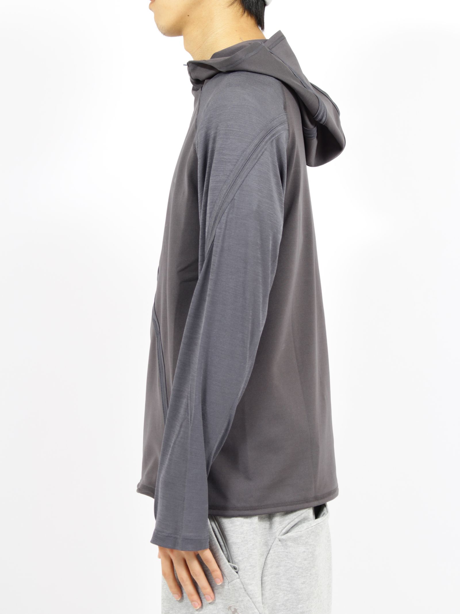 【26SS】ウェーブ ロング スリーブ / WAVE LONG SLEEVE / ブルー チャコール