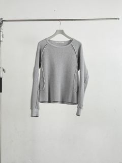 【26SS】 ワッフル サーマル ロングスリーブ 長袖 Tシャツ / WAFFLE THERMAL LONG SLEEVE T‑SHIRT / H.GREY (グレー)