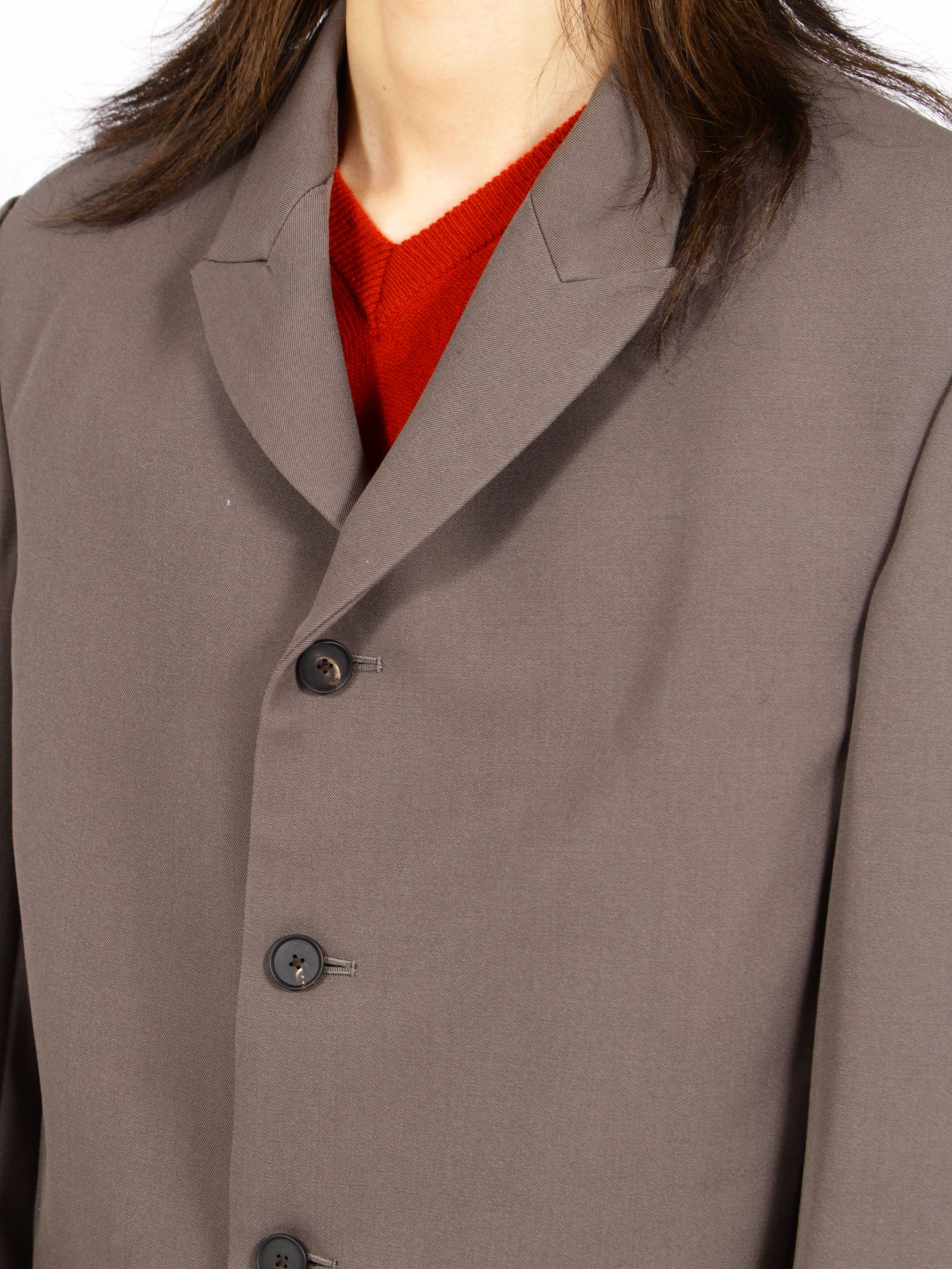 【26AW】ヘビー ウール スペンサー ジャケット / HEAVY WOOL SPENCER JACKET .16 / GUNMETAL(グレー)