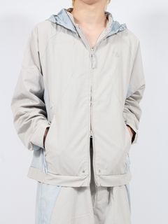 【24AW】コントラスト ジャケット / CONTRAST JACKET / ライトグレー