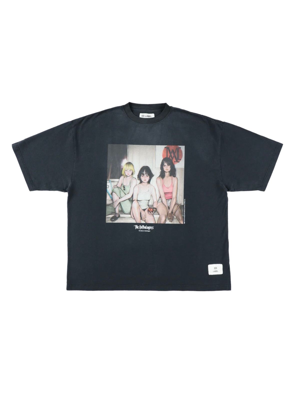 古塔つみ 描き下ろし オーバーサイズ Tシャツ / COTOH LAST ALBAM T-SHIRT / ブラック