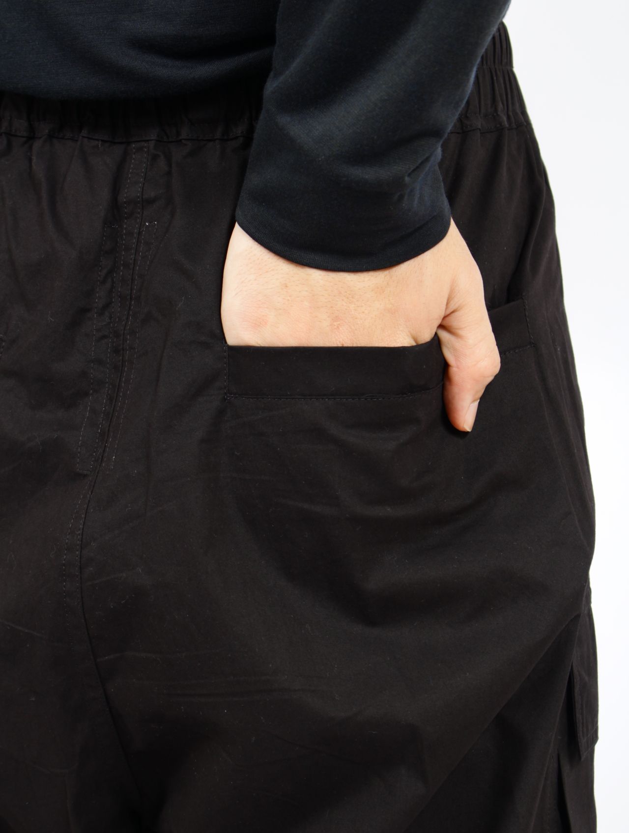 【26SS】カーゴ ベラパンツ / CARGO BELAS / ブラック