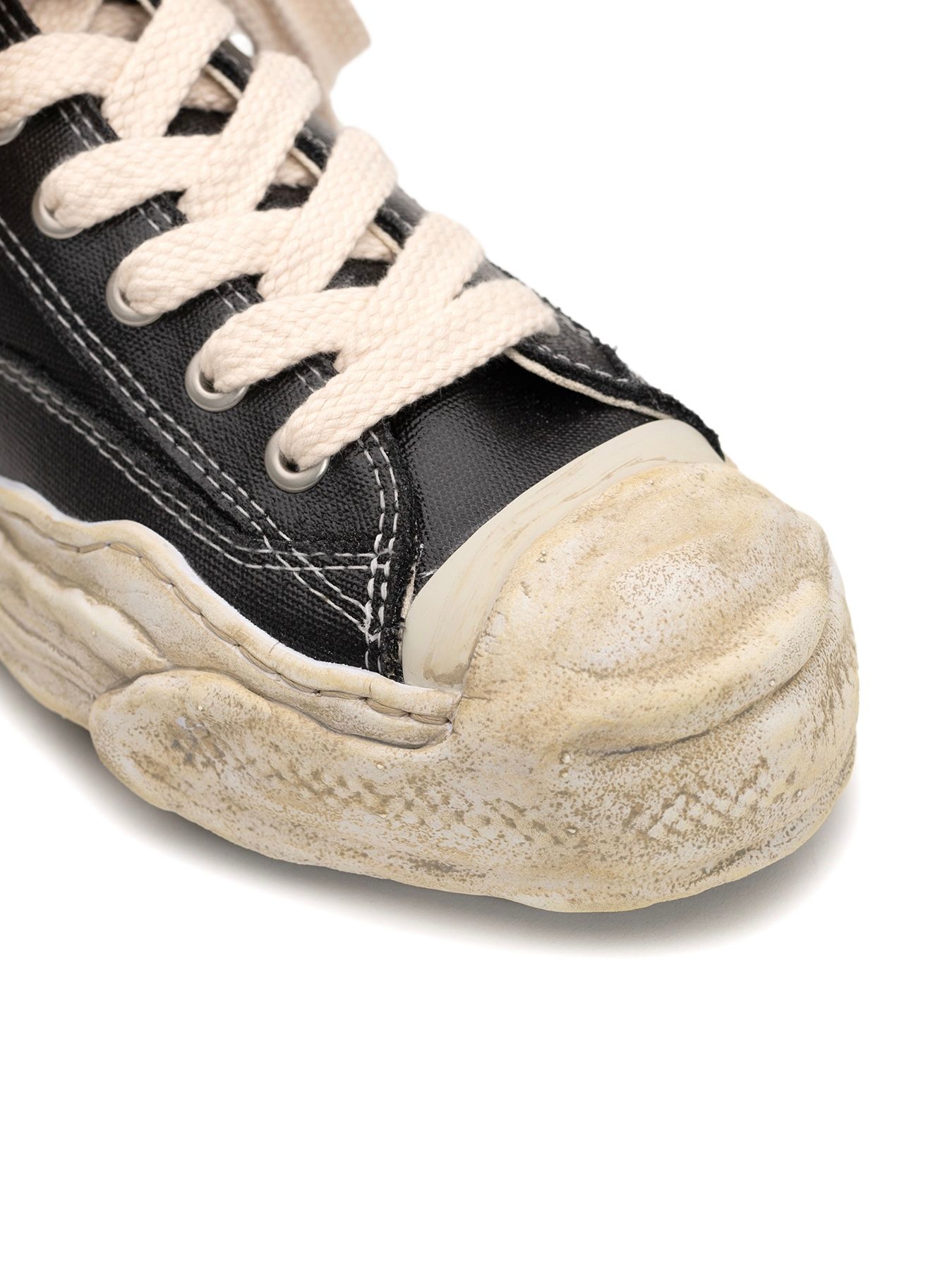 "ハンク" シリコンコーティング ローカット スニーカー/ HANK OG SOLE SILICON COATING LOW-TOP SNEAKERS / ブラック