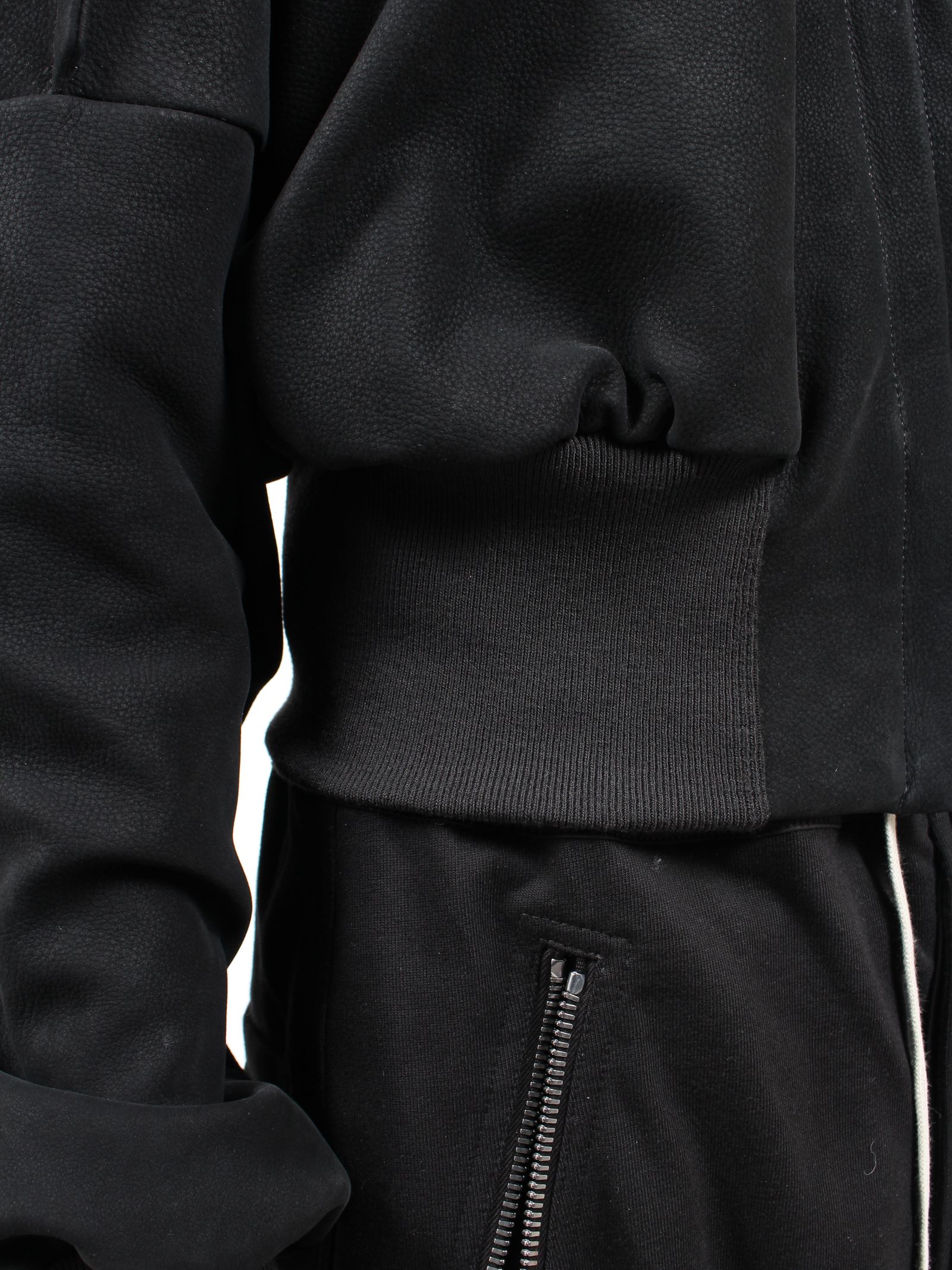 RICK OWENS - 【24SS】クロップド フライト ジャケット / FLIGHT JKT CROPPED / ブラック | STORY