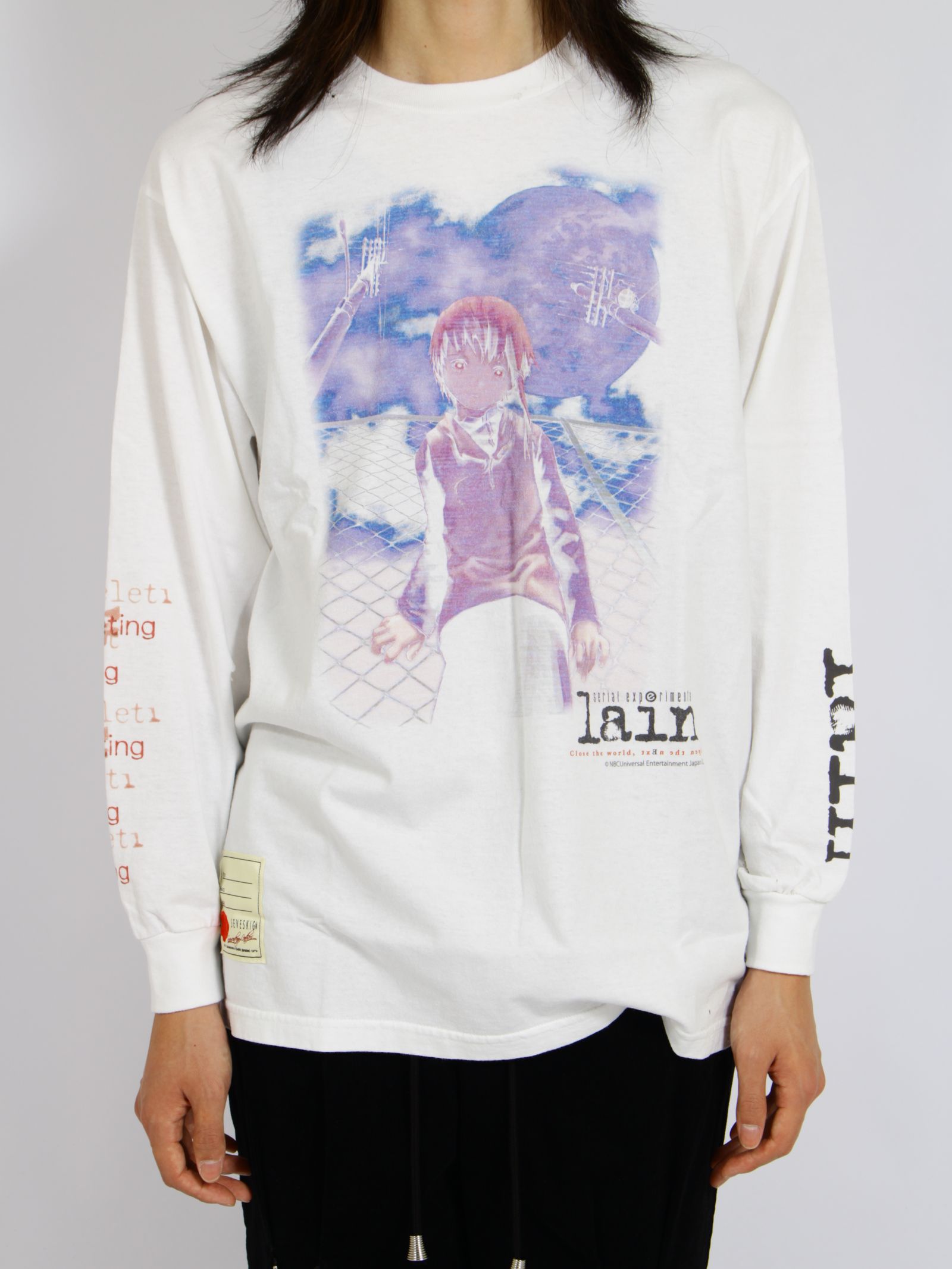 【26AW】セブ VS レイン PT-07 ロングスリーブ Tシャツ 長袖カットソー  / SEV VS LAIN PT-07 L/SL TEE / ホワイト