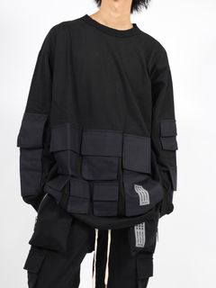 【24AW】オーバードーズ ロングスリーブ / OVERDOSE 1.1 LS / ブラック