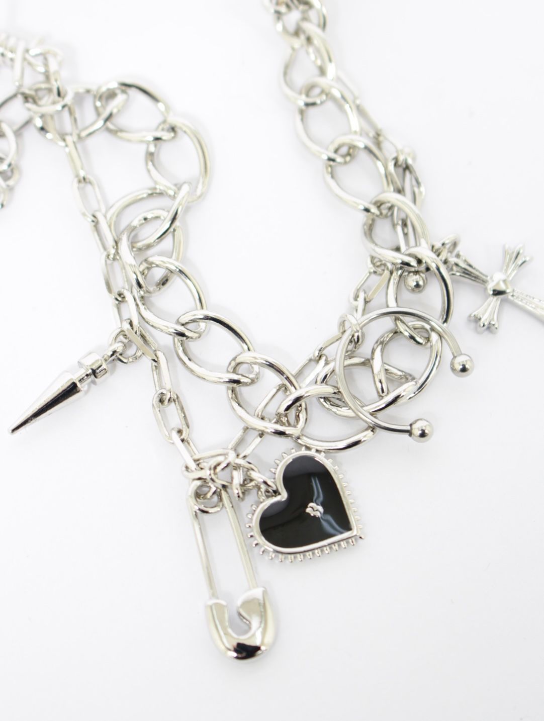 【26SS】マルチ チャーム ブレスレット / MULTI CHARM BRACELET / シルバー