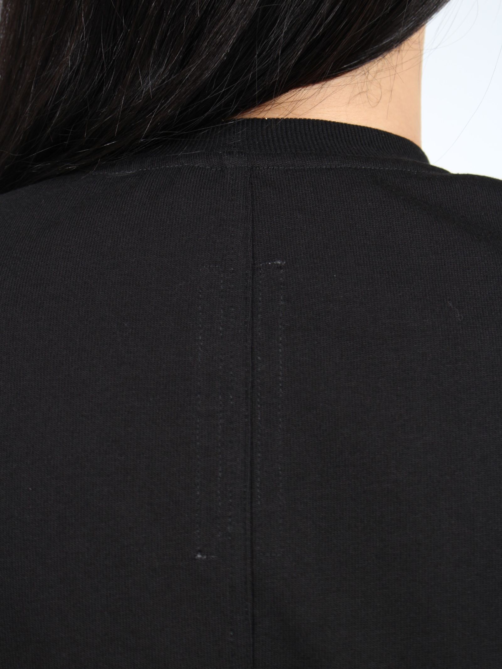 【24AW】クロップ クルーネック スウェット / CROPPED CREWNECK SWEAT / ブラック