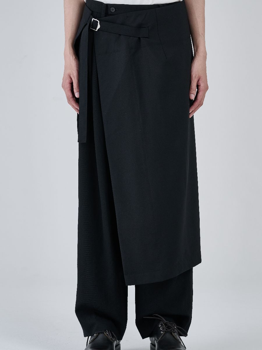 【27SS】 LEOPOLD SKIRT / ブラック