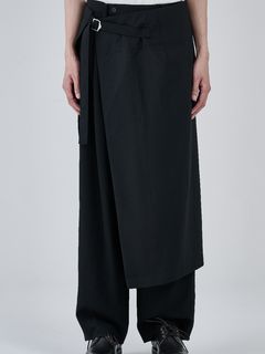 【27SS】 LEOPOLD SKIRT / ブラック