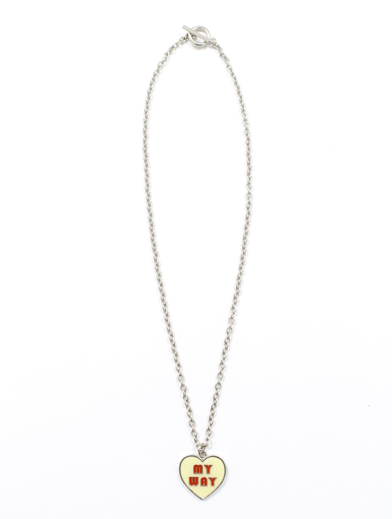 【26SS】マイウェイ ネックレス / "MY WAY" NECKLACE / シルバー
