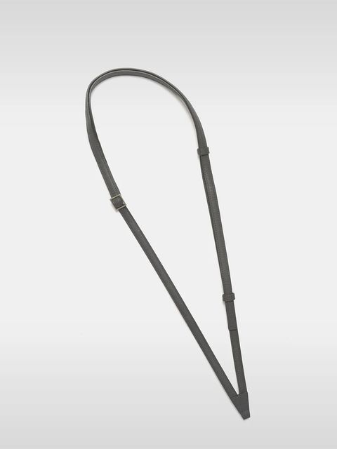 アジャスタブル レザー ストラップ付 iPhone アクセサリー / ADJUSTABLE ACCESORY STRAP / グレー