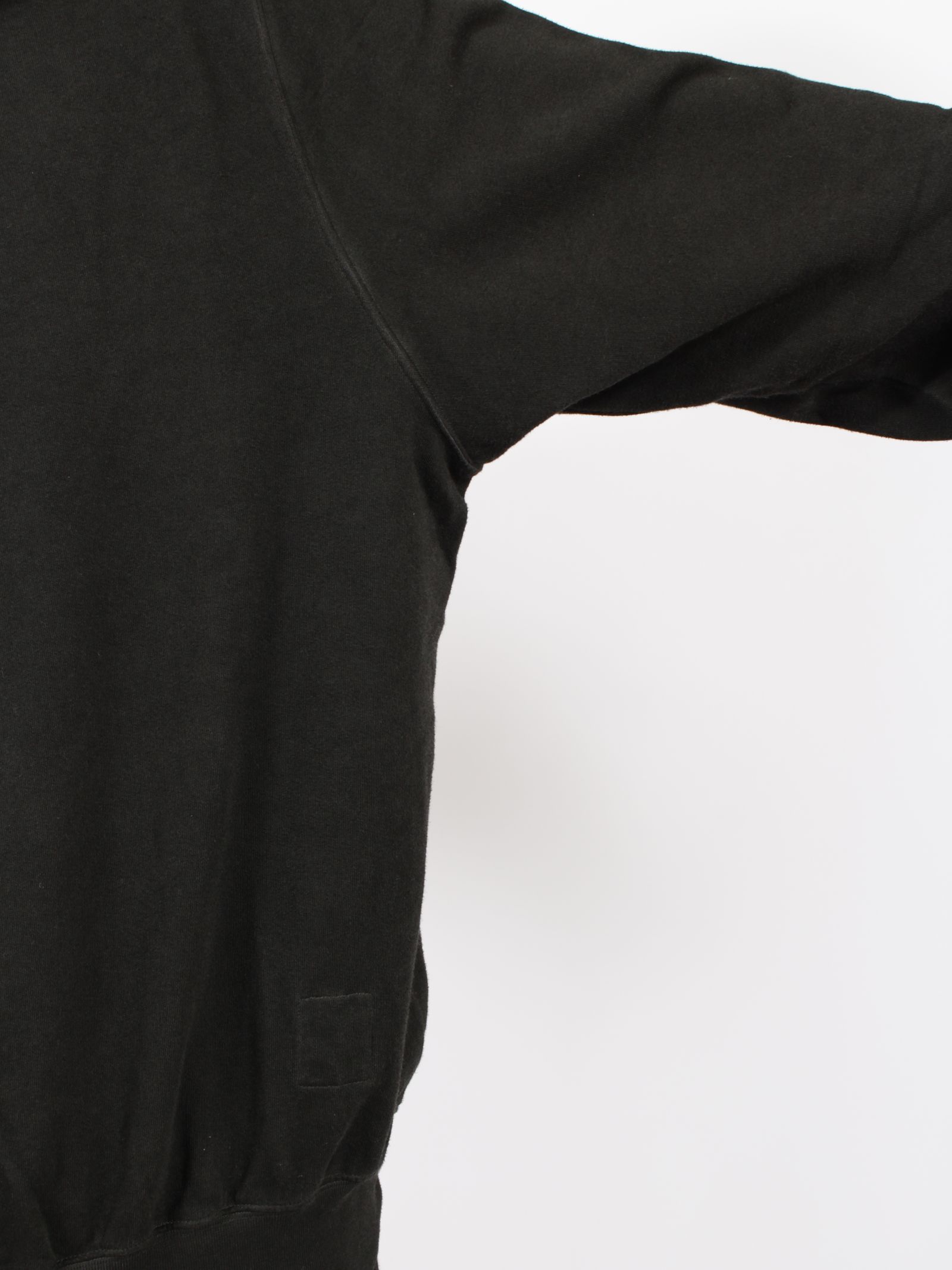 【26AW】 オーバーサイズド フーディー ペンタグラム パーカー / OVERSIZED HOODIE / フェード ブラック / シルバー