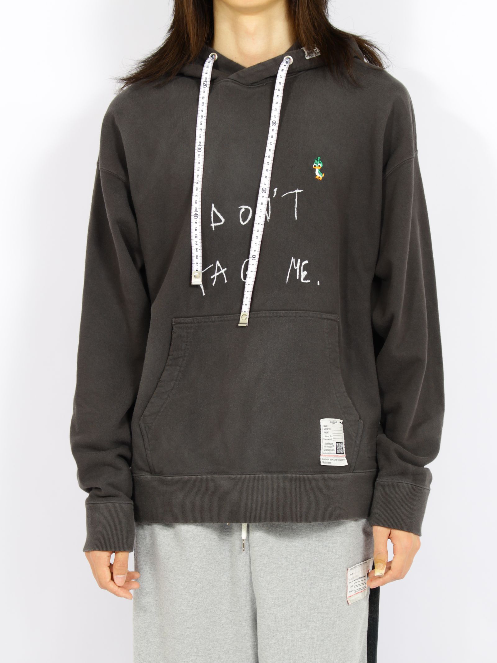 【26AW】 ドント タグ ミー スウェット フーディー / DON'T TAG ME, SWEAT HD / ブラック