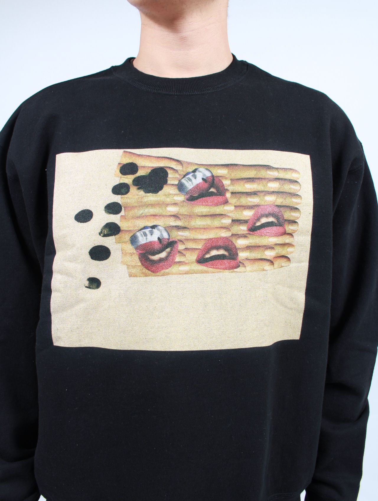 【25SS】フォト スウェット 長袖 トップス / PHOTO SWEAT TOPS / ブラック