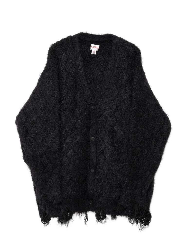 KAMIYA - 【24SS】シャギー カーディガン / SHARGY CARDIGAN 