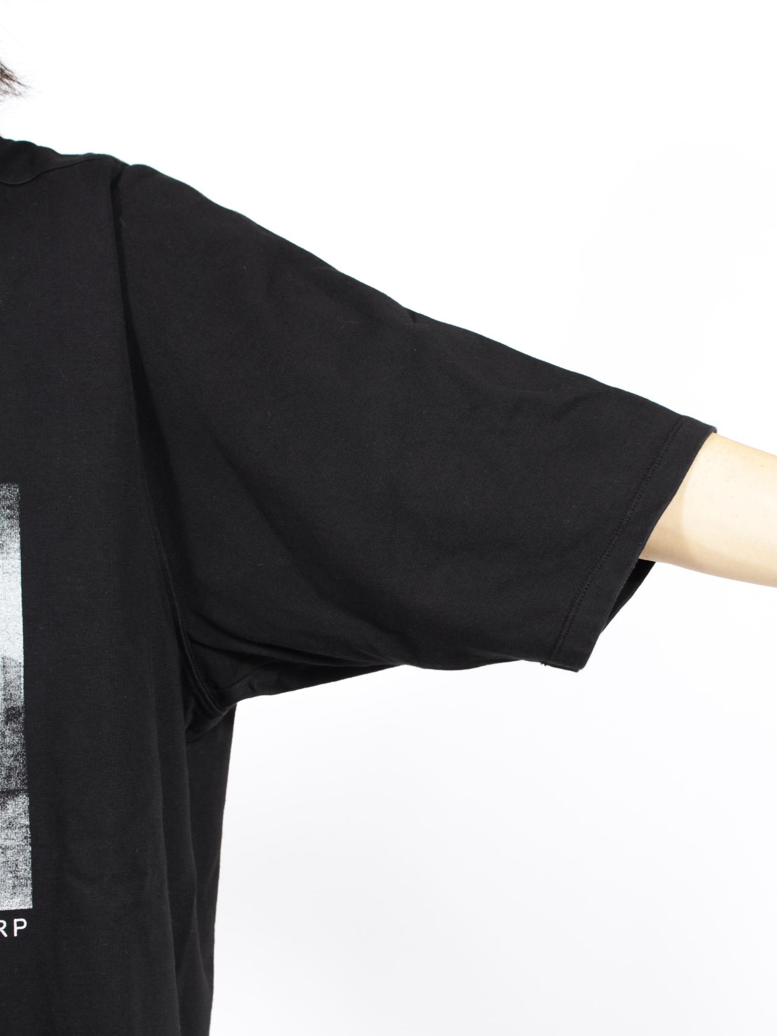 【26SS】ジャンボ Tシャツ / JUMBO SS T / ブラック×ミルク