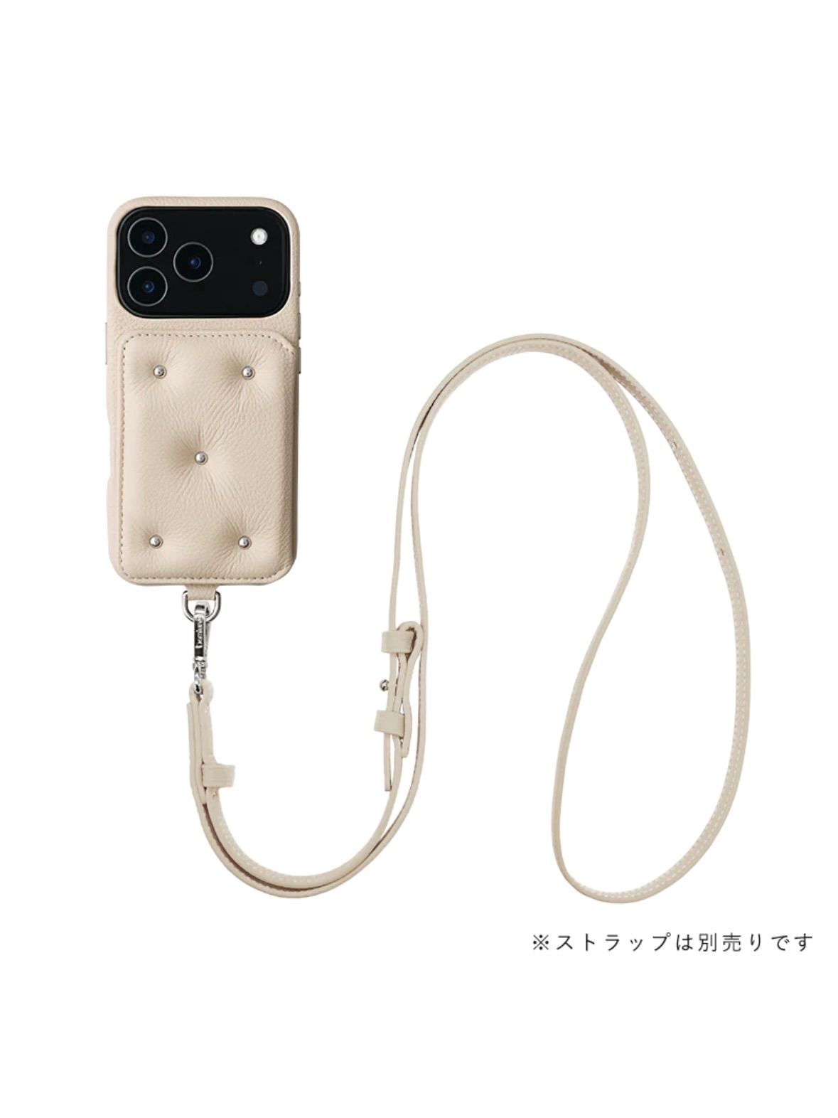【iPhone 17 Pro】バロン サンク スマートフォンケース / BALLON CINQ / ベージュ