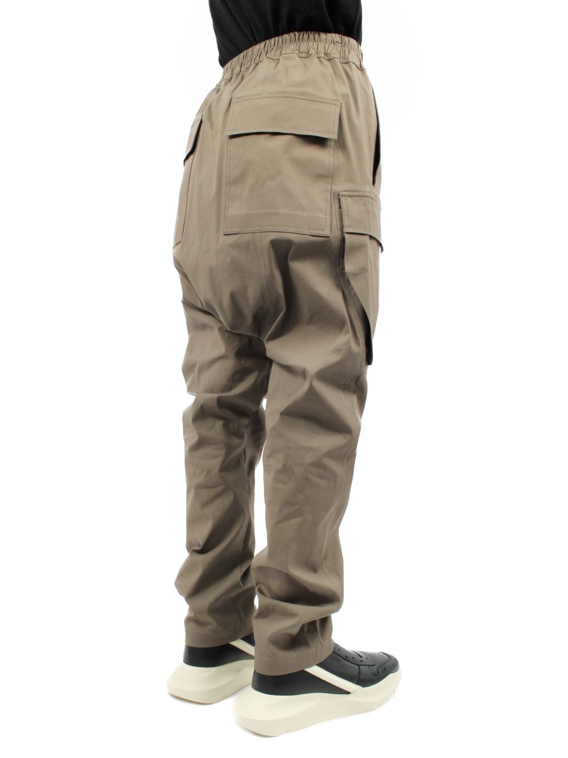 Rick Owens リックオウエンス 21AW Cargo Long Pants サルエル カーゴ ロングパンツ カーキ SM-S22-0000-072 Size 46