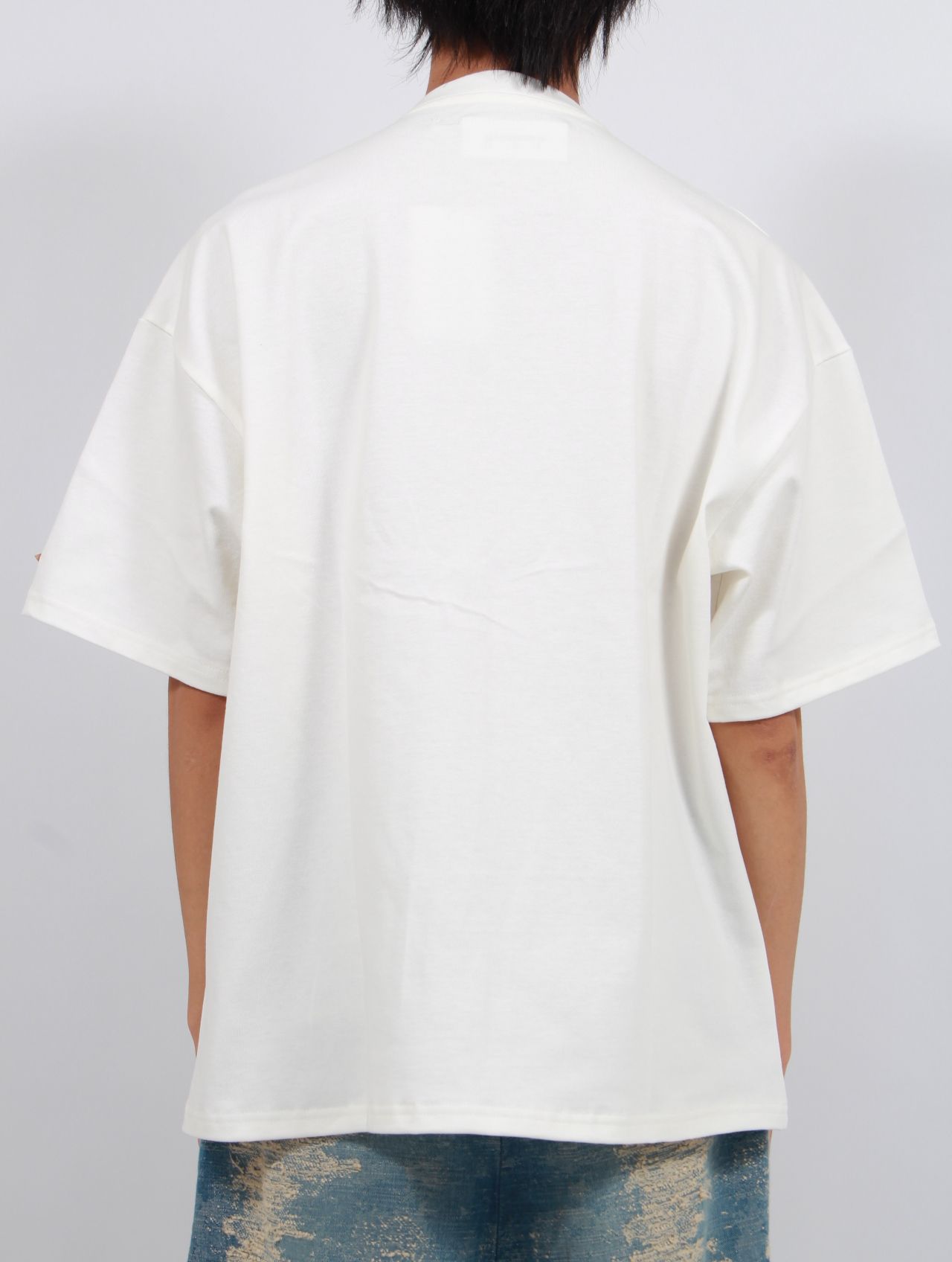 el conductorH - 【25SS】コード 刺繍 Tシャツ 'ボーンズ 半袖 el conductorH - 【25SS】コード 刺繍 Tシャツ 'ボーンズ 半袖