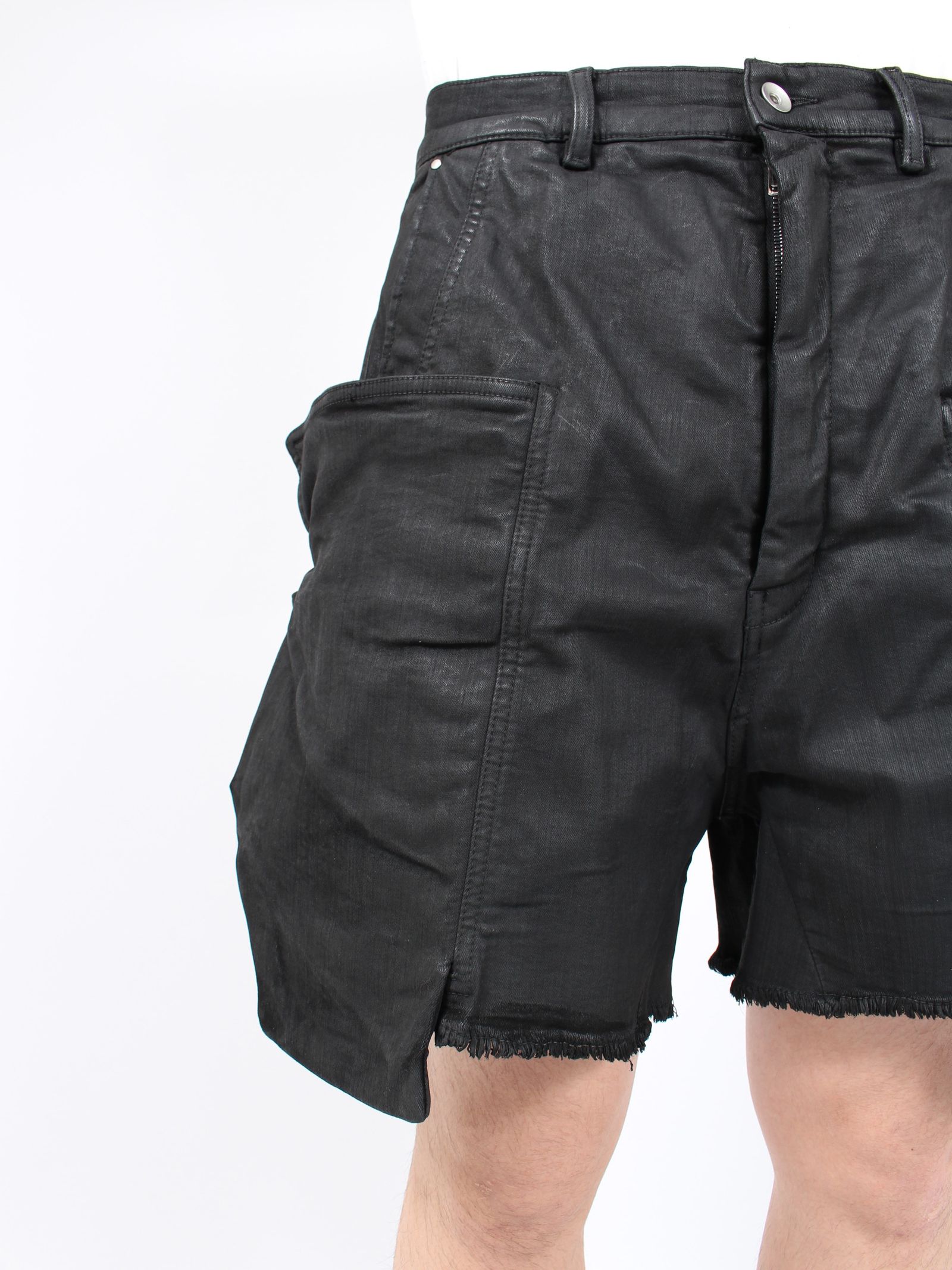 RICK OWENS - 【24SS】ステファン カーゴ ショーツ / STEFAN CARGO SHORTS / ブラック | STORY