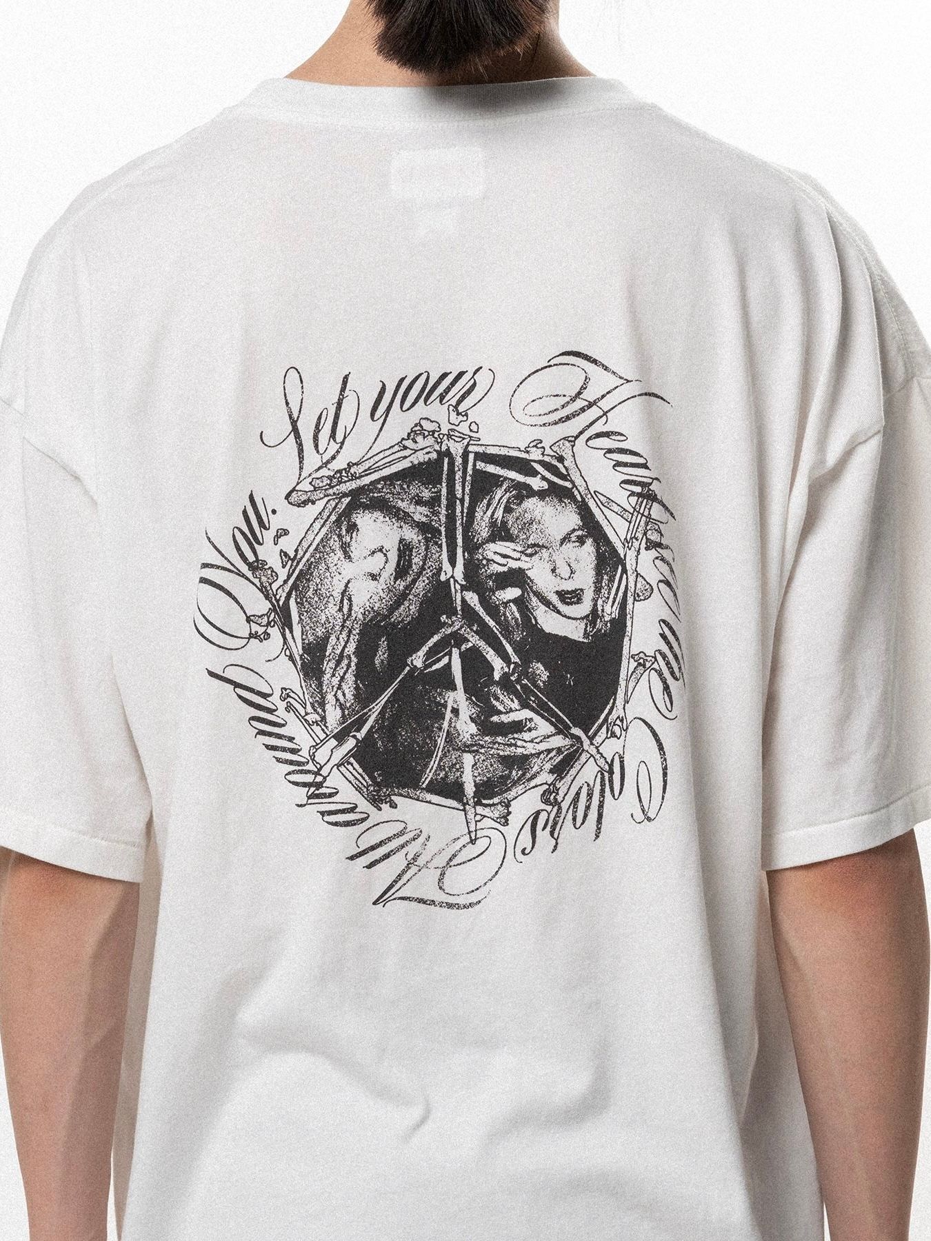 【26SS】"スイート スマイル" Tシャツ / "SWEET SMILE" T-SHIRT / ホワイト