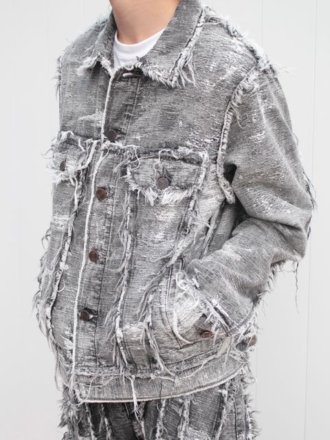 【24AW】TAAKKを用いた世界観溢れるデニムセットアップコーデ。