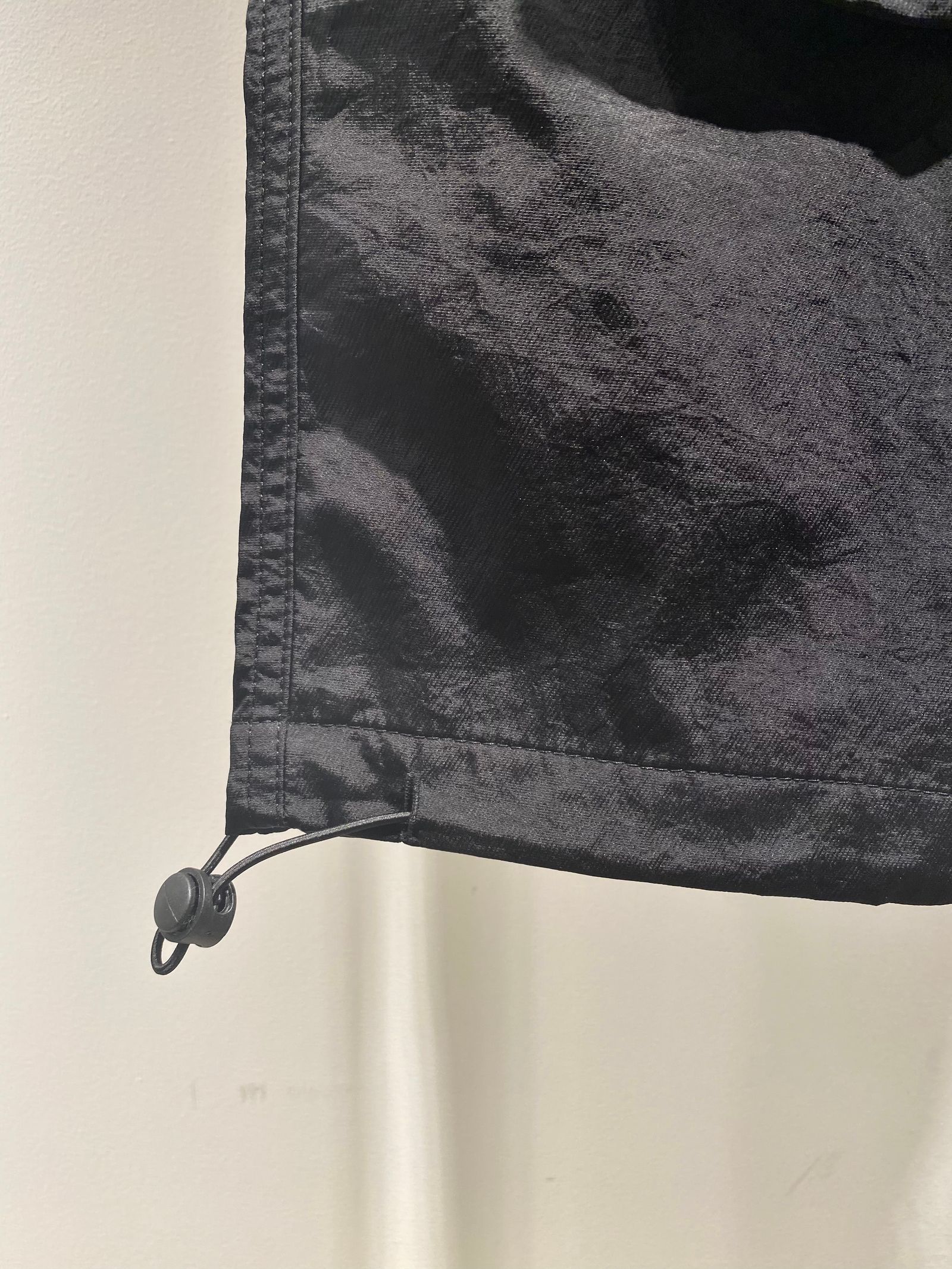 マルチポケット ドローコード カーゴパンツ / MULTI POCKET CARGO PANTS / ブラック