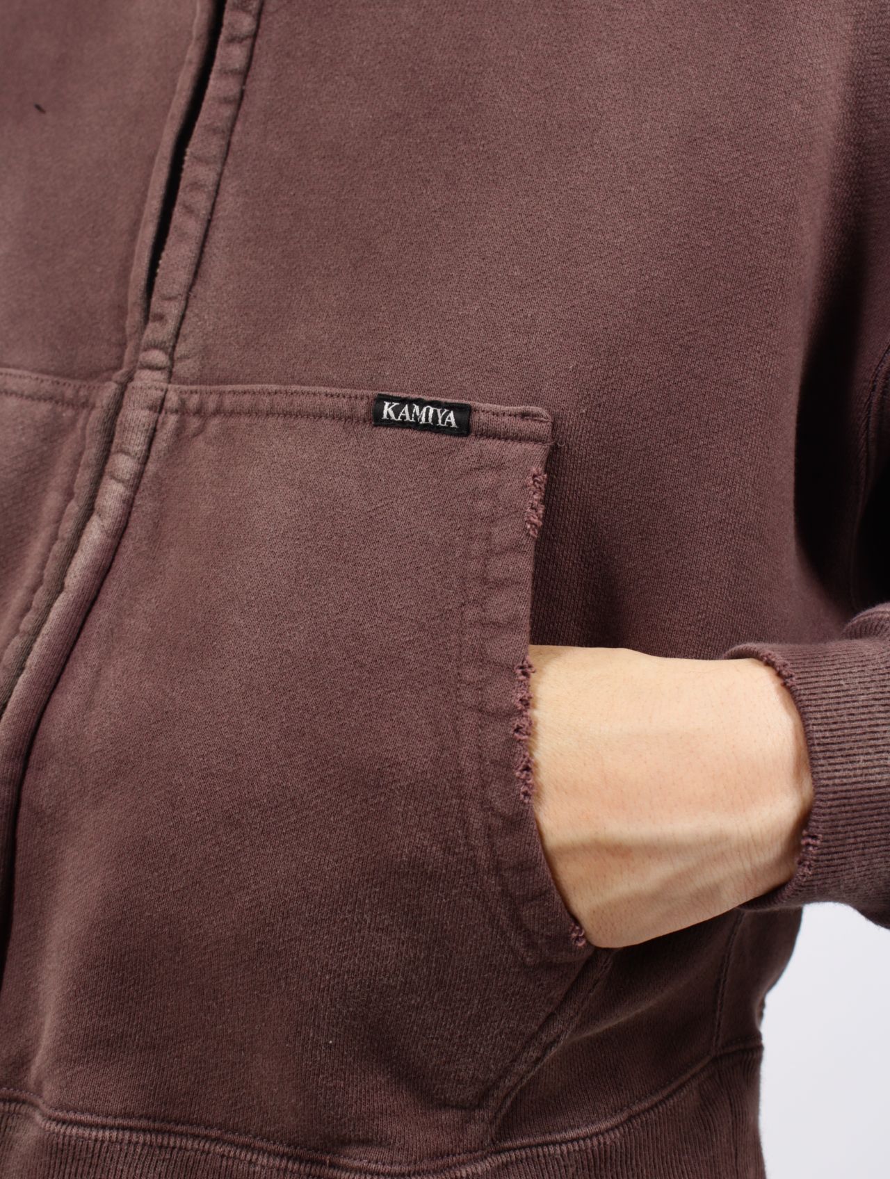 KAMIYA】Cross Printed Hoodie | AYIN