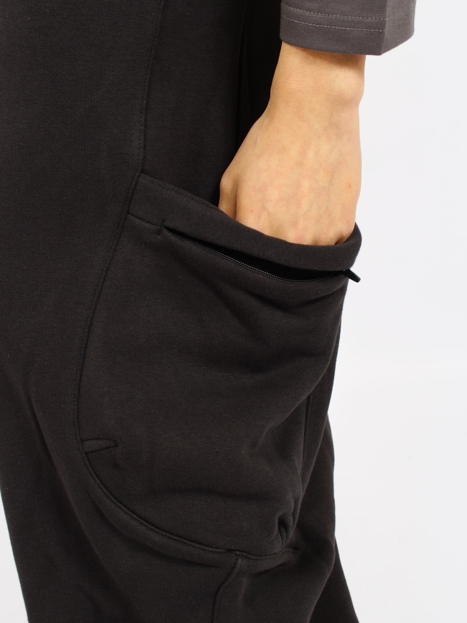 【26AW】スウェット パンツ カーゴ ミリタリーパンツ / SWEATPANTS / ブラック