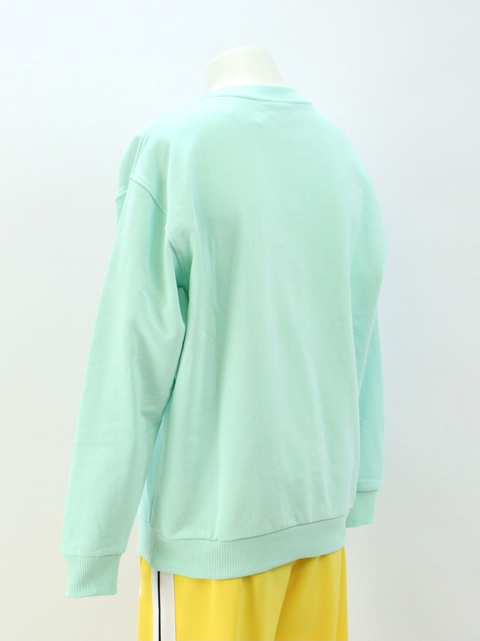 刺繍ロゴ スウェット / FAIR AQUA SWEATSHIRT WITH MULTI LOGO / アクア × マルチ