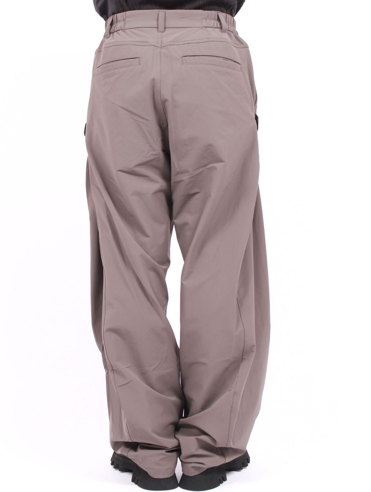 【25AW】サイド スナップ パンツ / SIDE SNAP PANTS / アッシュブラウン