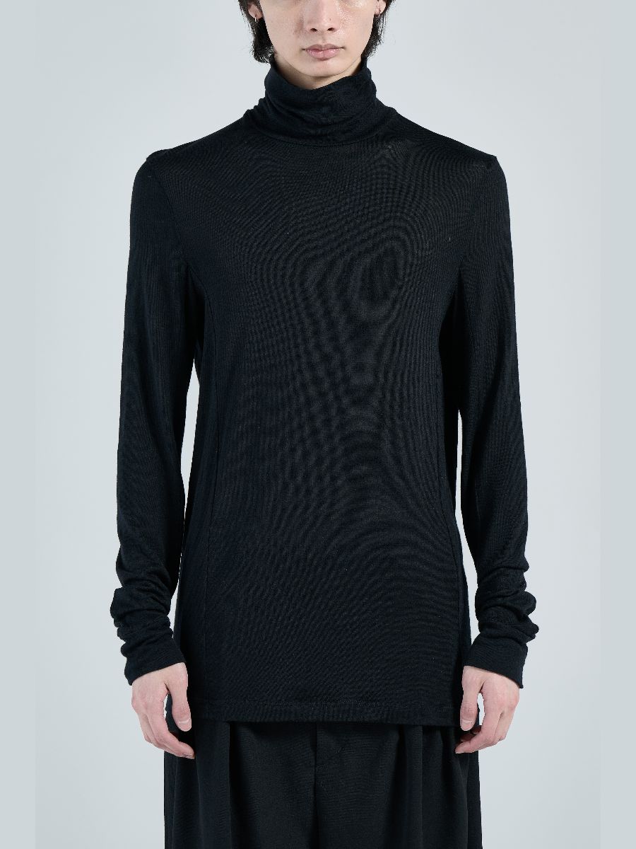 【26AW】 ビルド L/S タートル 長袖 カットソー  / BUILD LS TURTLE / ブラック